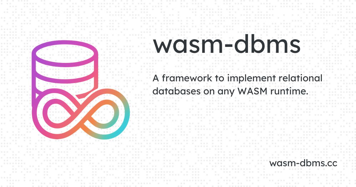 Wasam Ribbon Introduction - wasm-dbms